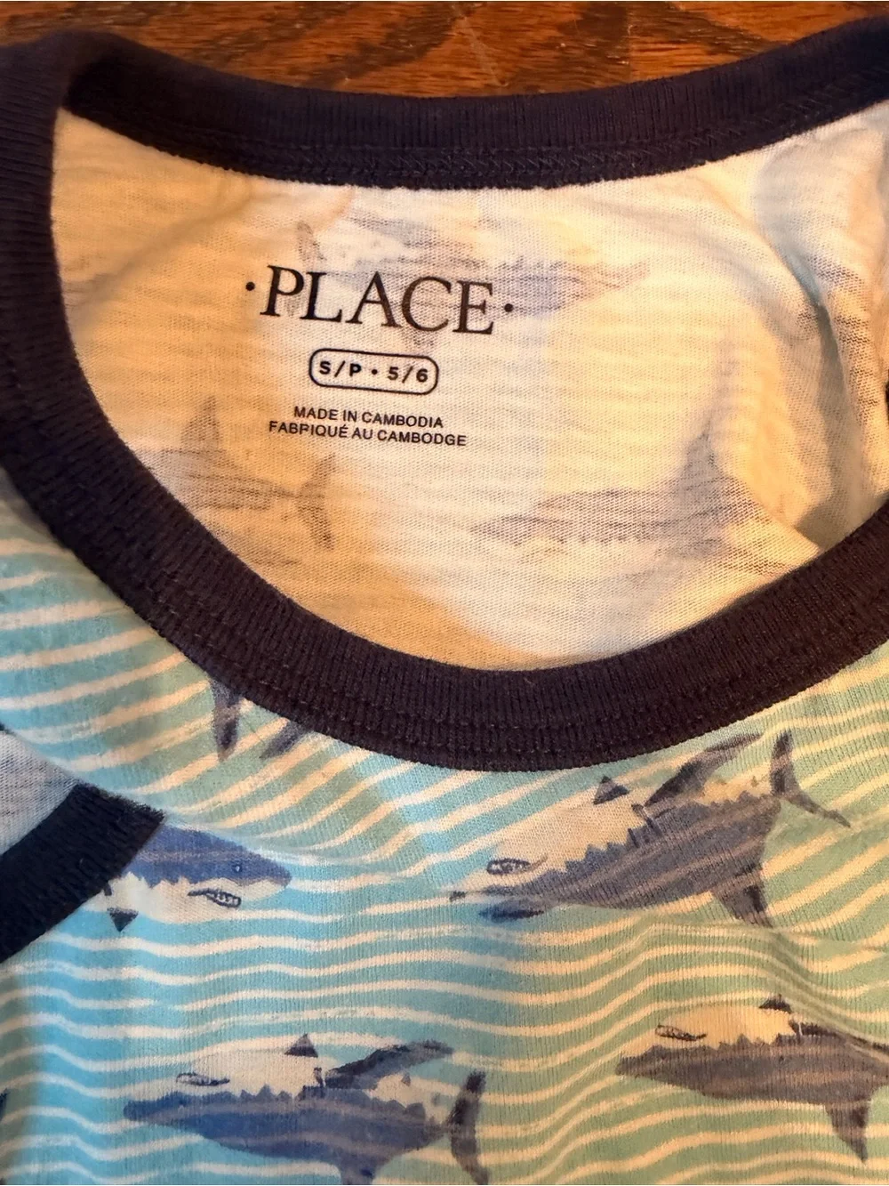 Old Navy Boys Blue & White Graphic Tank & Tee Trio